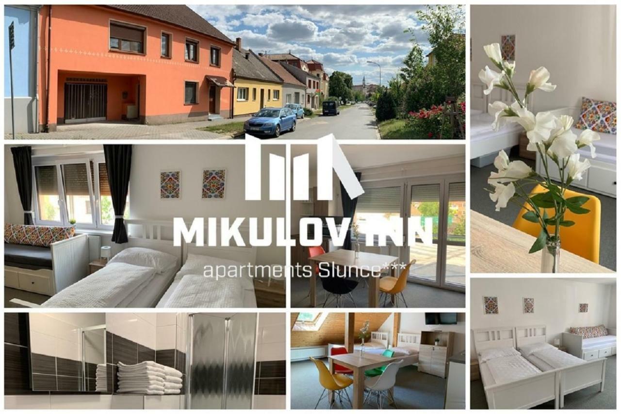 Mikulov Inn - Apartments Slunce ภายนอก รูปภาพ